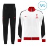 Liverpool Ensemble Vestes d'Entraînement 2024-25 Blanche Pour Enfant